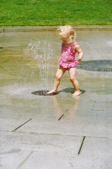 fountain girl